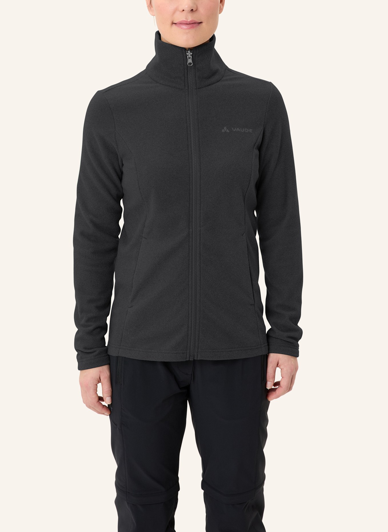 VAUDE Fleecejacke W TAMOR JACKET: SCHWARZ