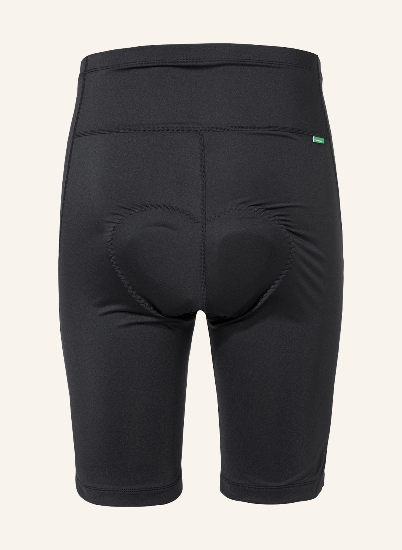 VAUDE Radhose mit gepolstertem Einsatz M MATERA  TH II: SCHWARZ