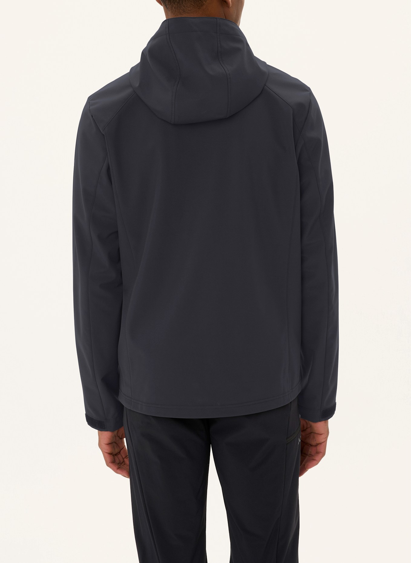 VAUDE Softshell-Jacke M OSSOLA HOODY JACKET: SCHWARZ