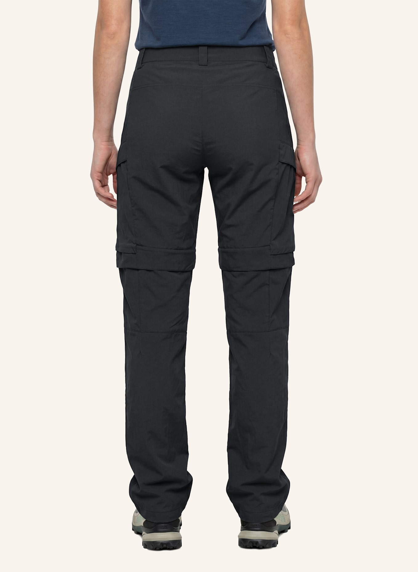 VAUDE Zipp-off-Hose NEYLAND: SCHWARZ