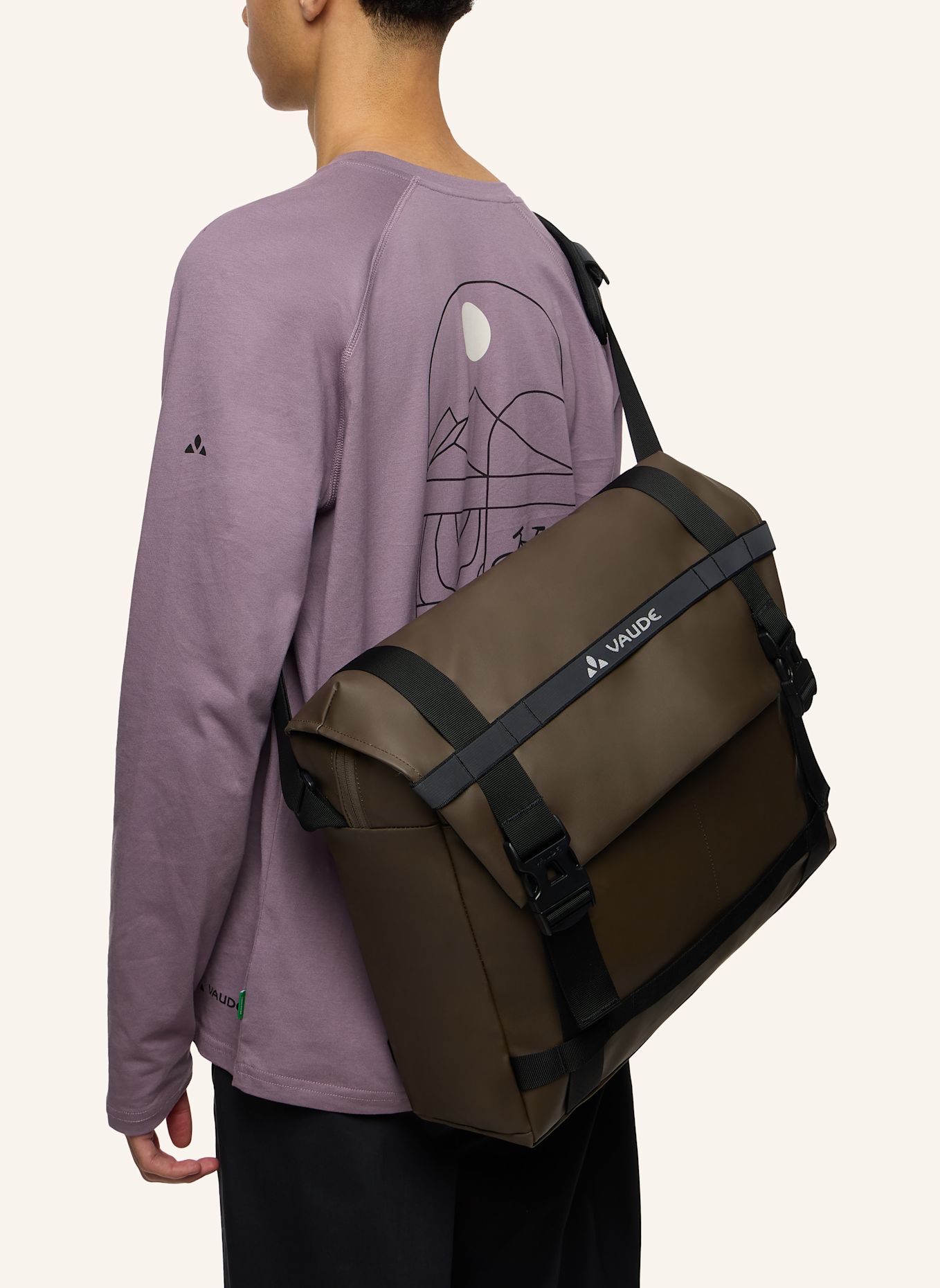 VAUDE Umhängetasche MINEO MESSENGER 22: BRAUN