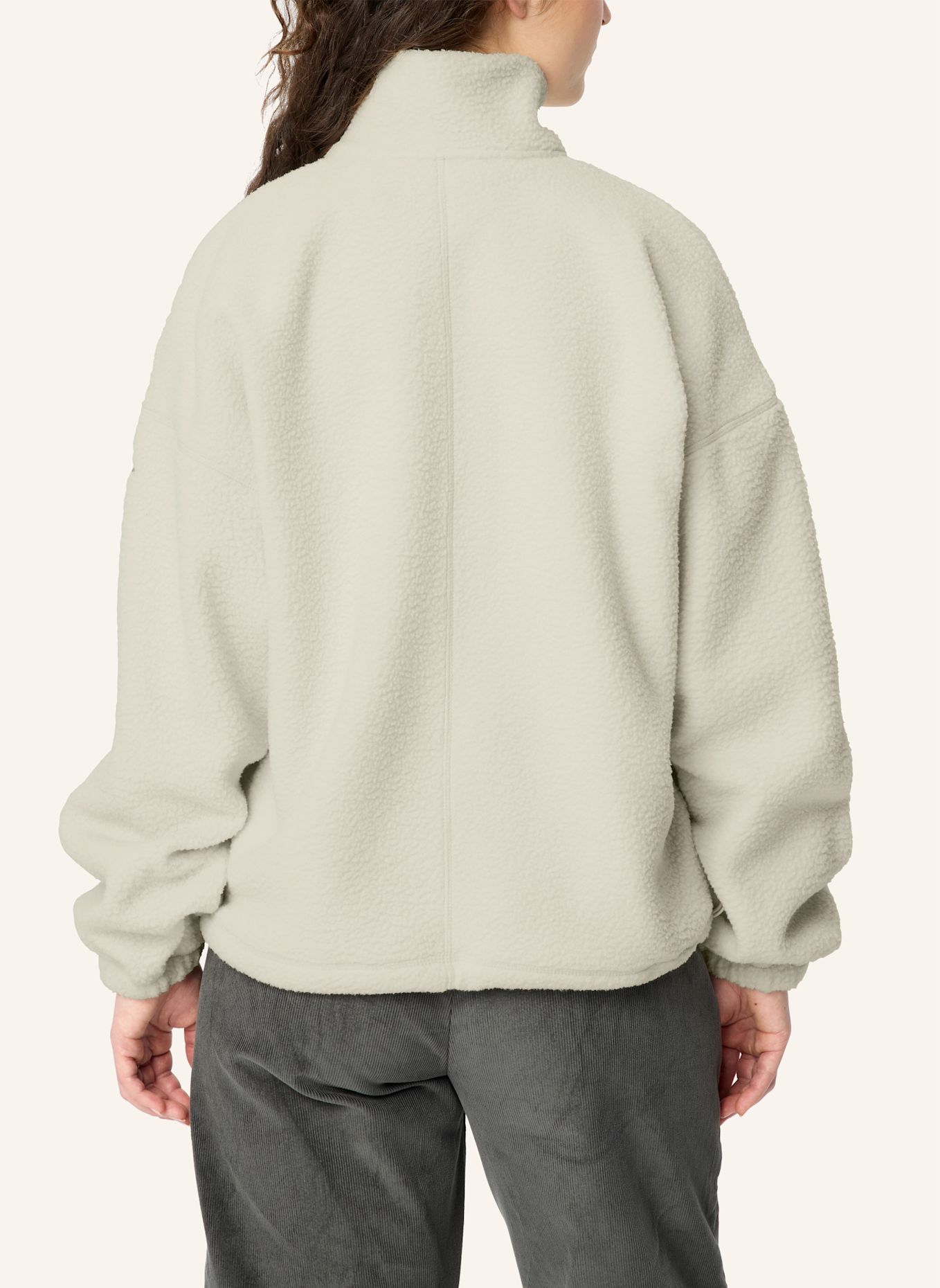 VAUDE Fleece-Troyer NAJUN: BEIGE