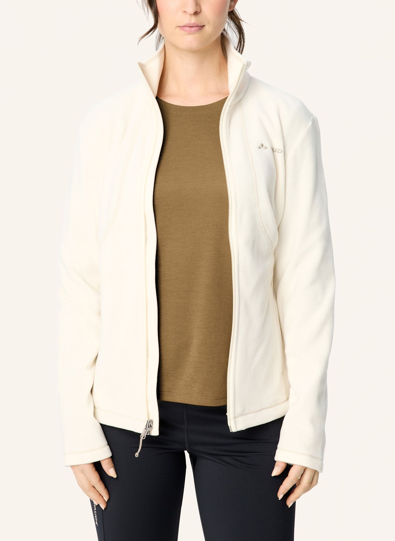 VAUDE Funktionsshirt W ESSENTIAL LS T-SHIRT: BEIGE