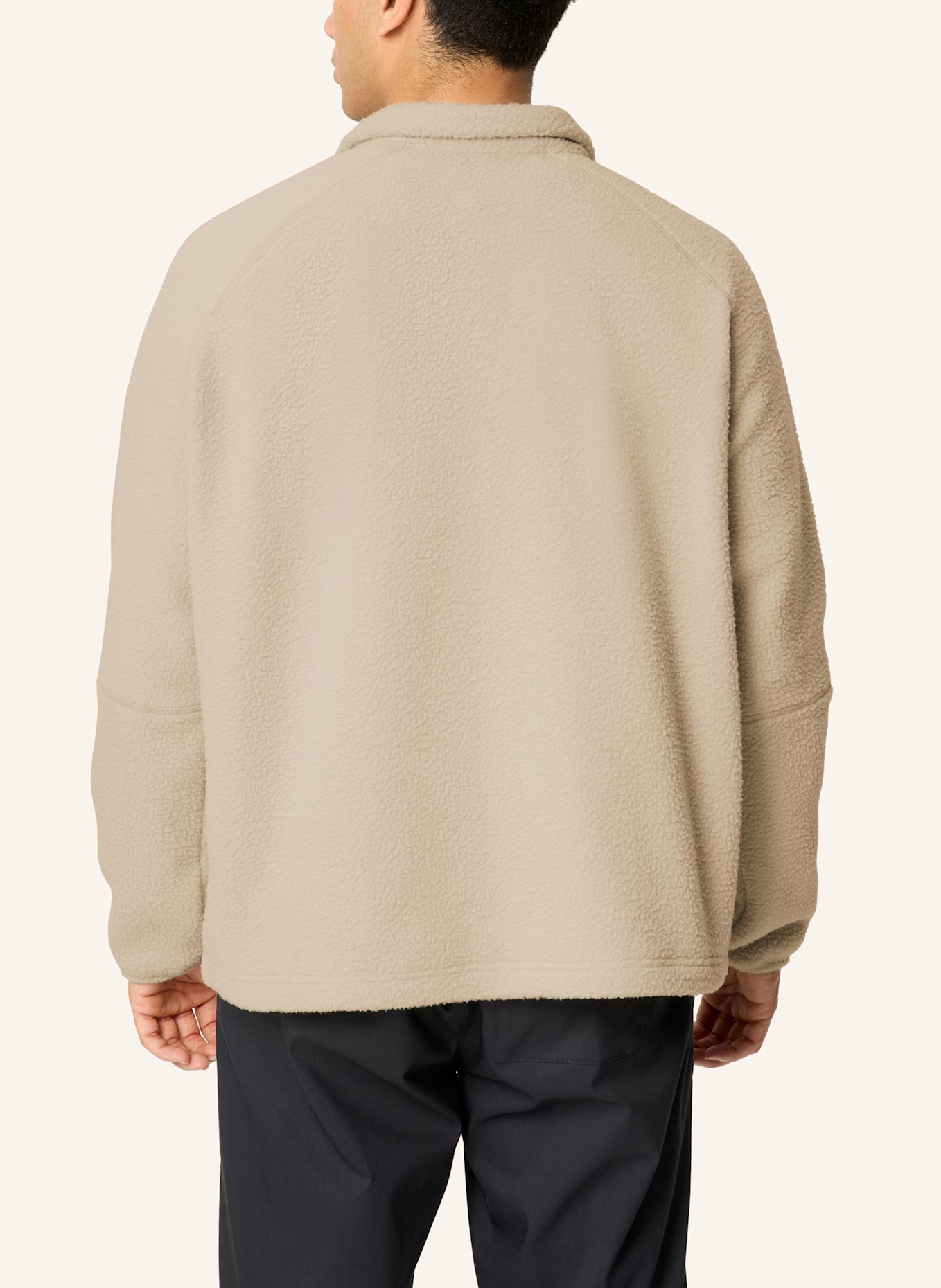VAUDE Pullover M NAJUN HZ FLEECE: BEIGE