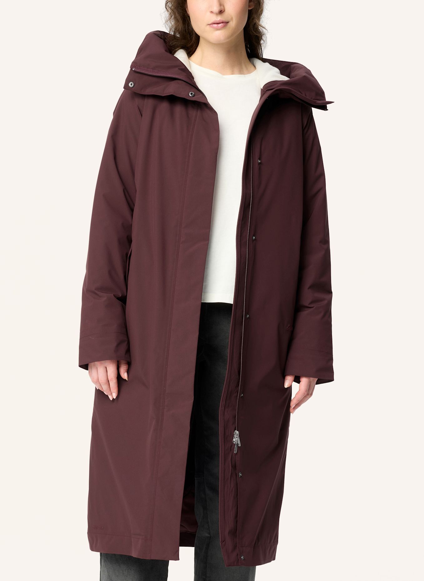 VAUDE Mantel COREWAY: BEIGE