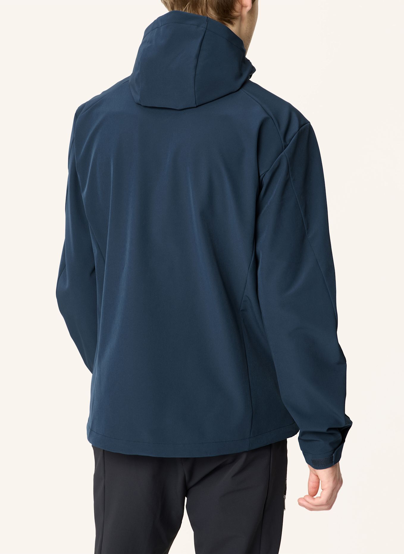 VAUDE Softshell-Jacke M CYCLONE HOODED J II: BLAU