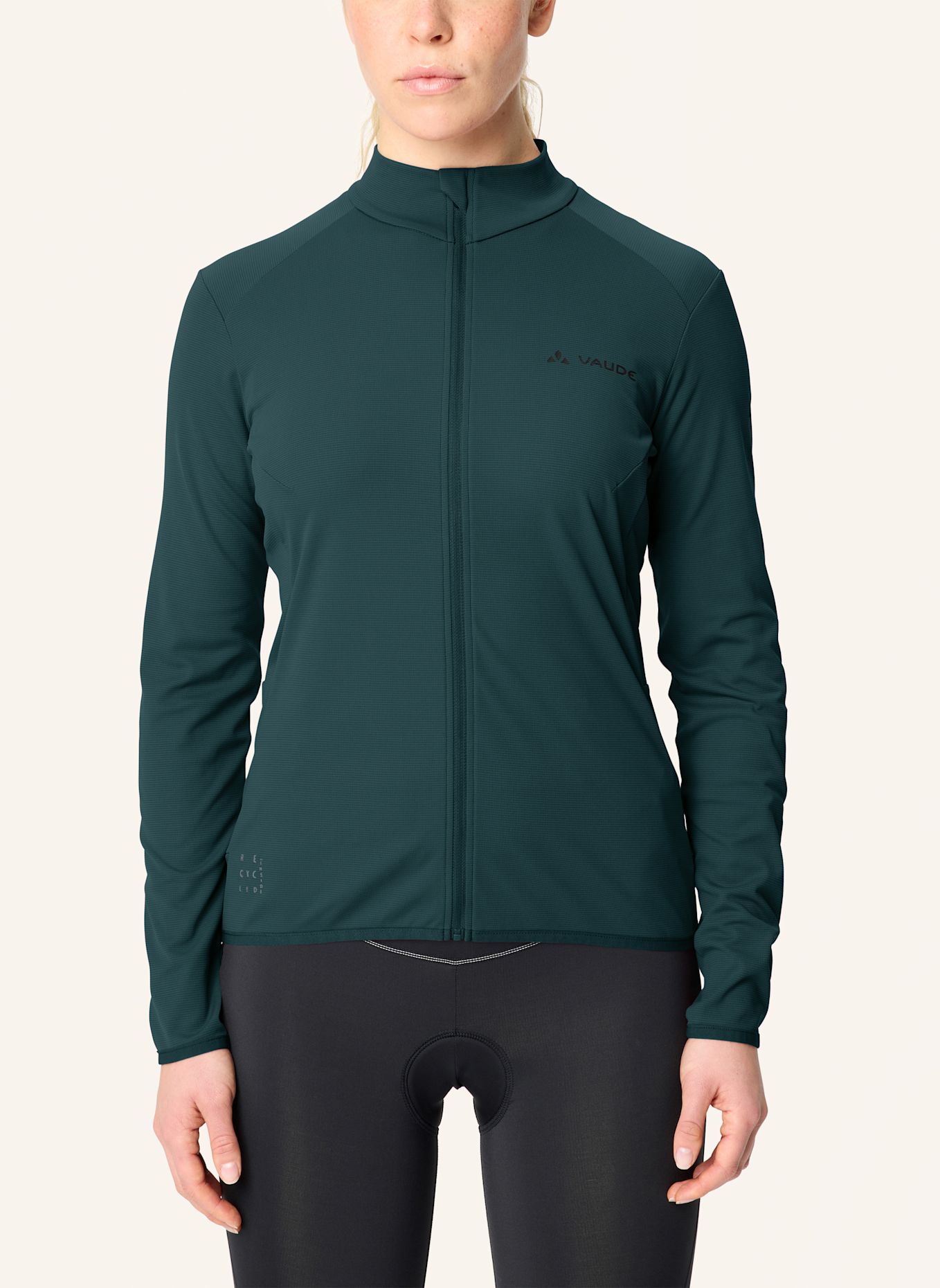 VAUDE Radtrikot W MATERA LS TRICOT II: GRÜN