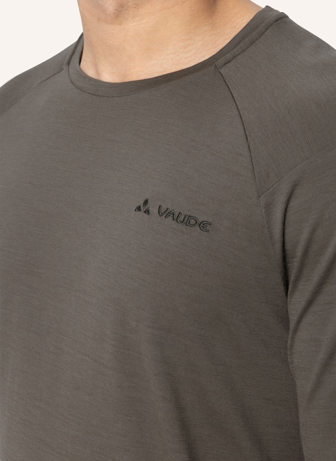 VAUDE Funktionsshirt M ESSENTIAL WOOL SHIRT: BRAUN