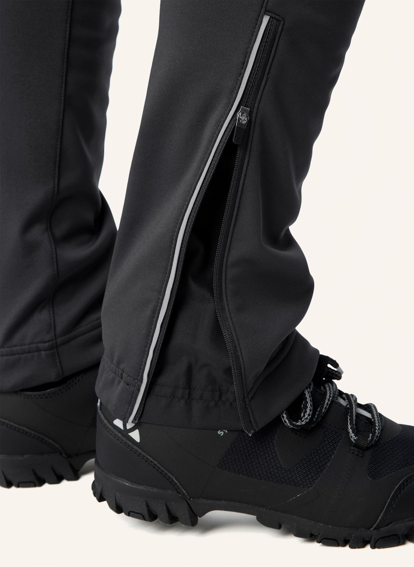VAUDE Radhose WINTRY ohne gepolsterten Einsatz: SCHWARZ