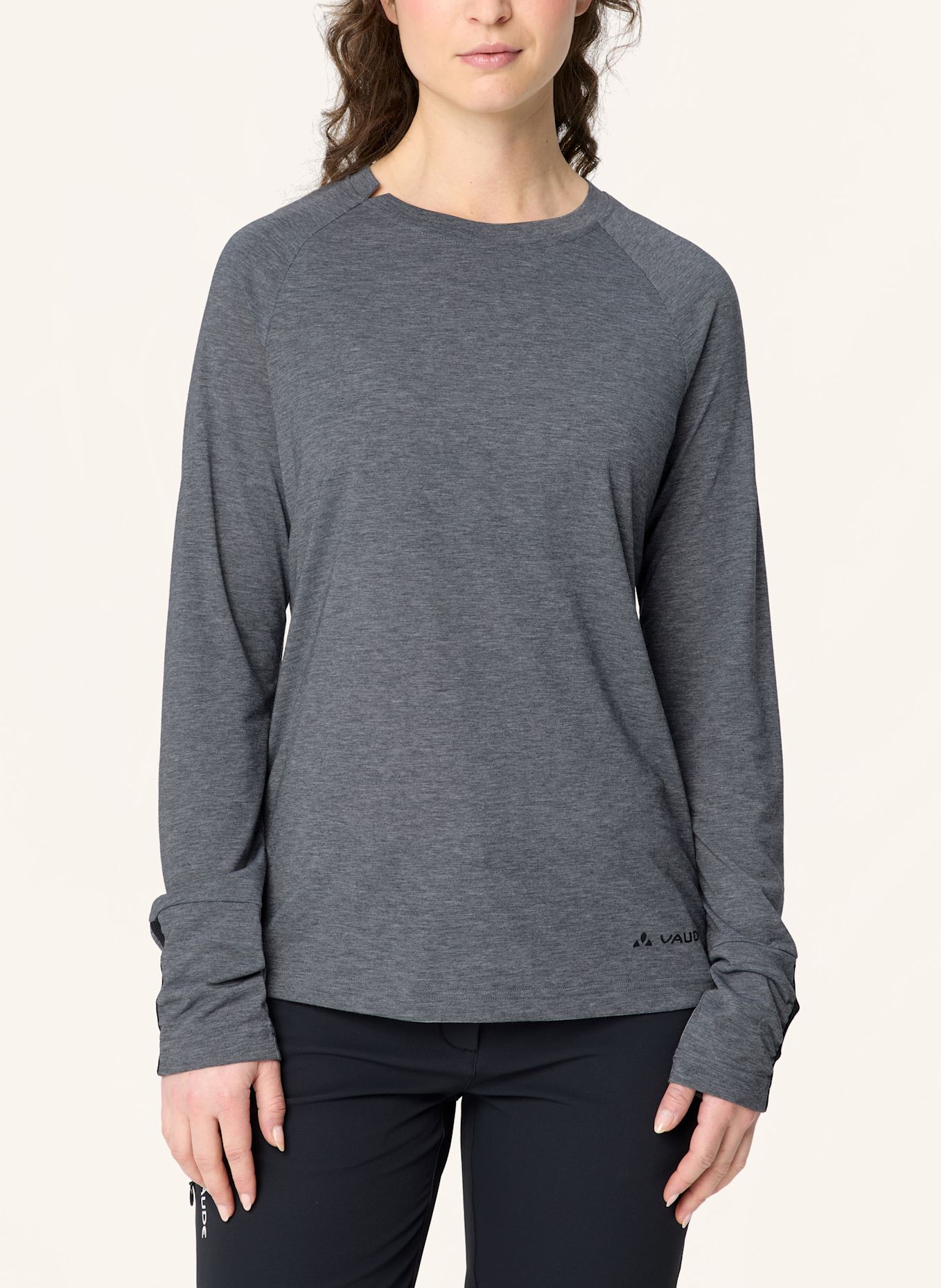 VAUDE Langarmshirt SKOMER III: GRAU