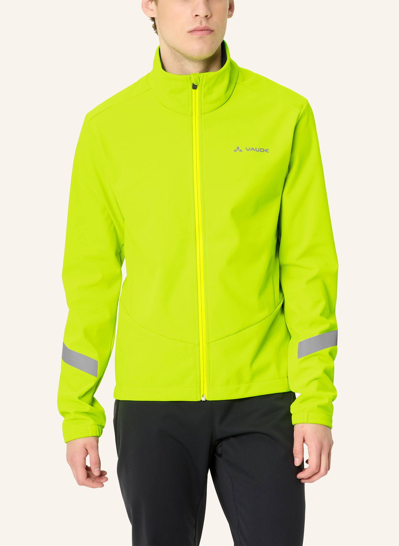 VAUDE Softshell-Jacke M MATERA SOFTSHELL J III: NEONGELB