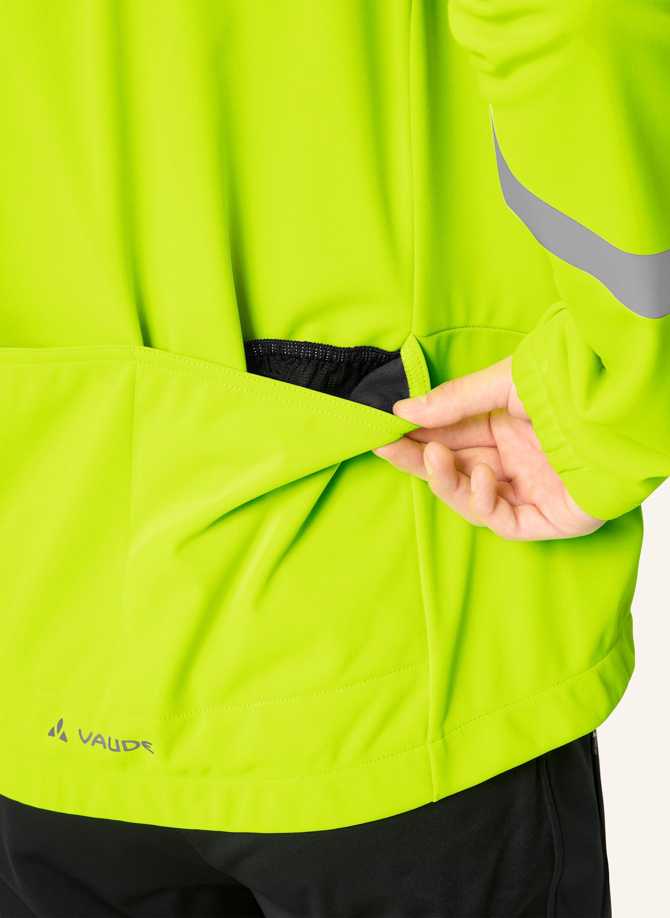 VAUDE Softshell-Jacke M MATERA SOFTSHELL J III: NEONGELB