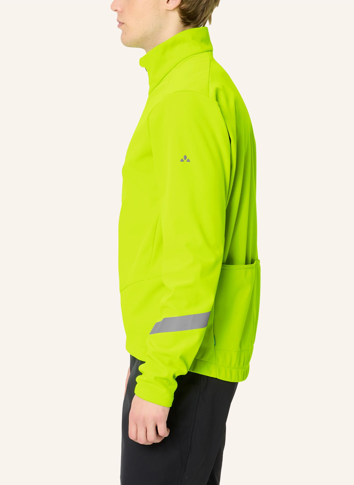 VAUDE Softshell-Jacke M MATERA SOFTSHELL J III: NEONGELB