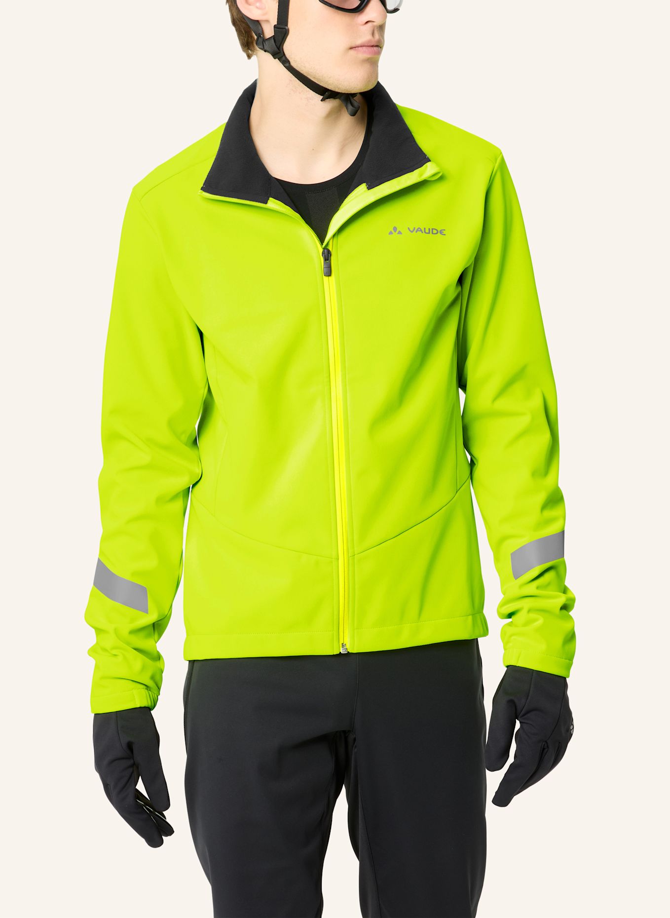 VAUDE Softshell-Jacke M MATERA SOFTSHELL J III: NEONGELB