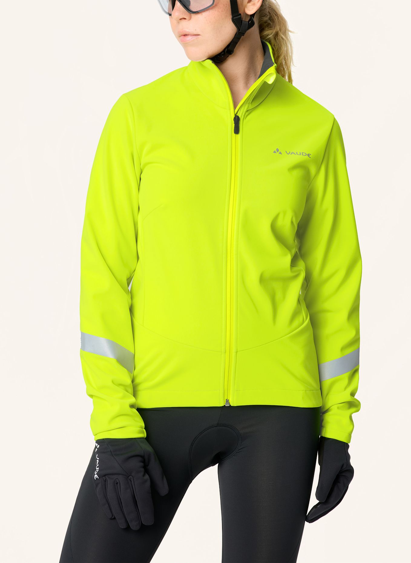 VAUDE Softshell-Jacke W MATERA SOFTSHELL J III: NEONGELB