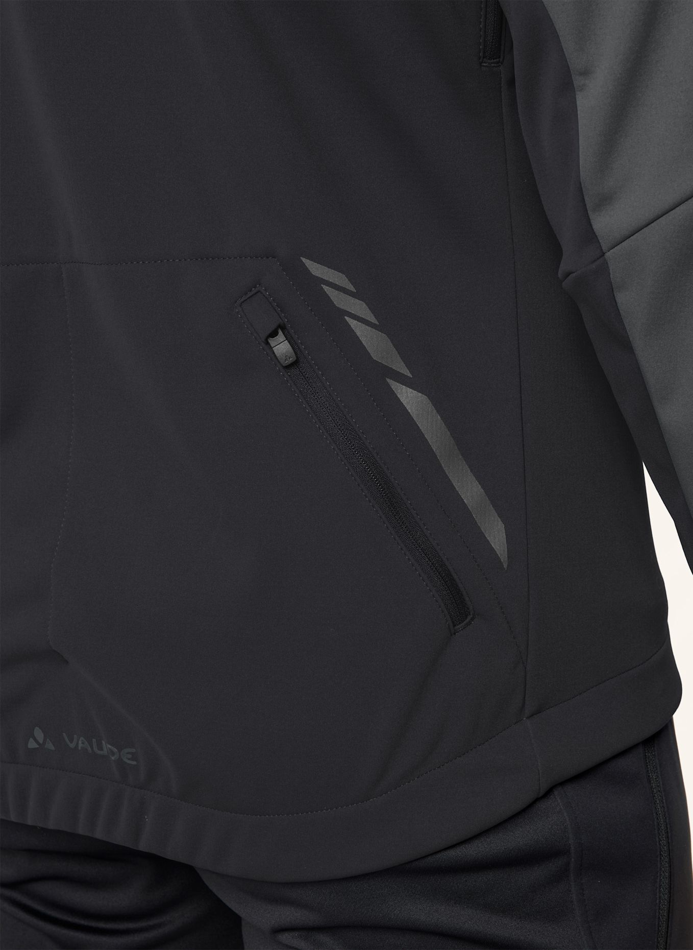 VAUDE Softshell-Jacke M POSTA SOFTSHELL J VII: GRAU