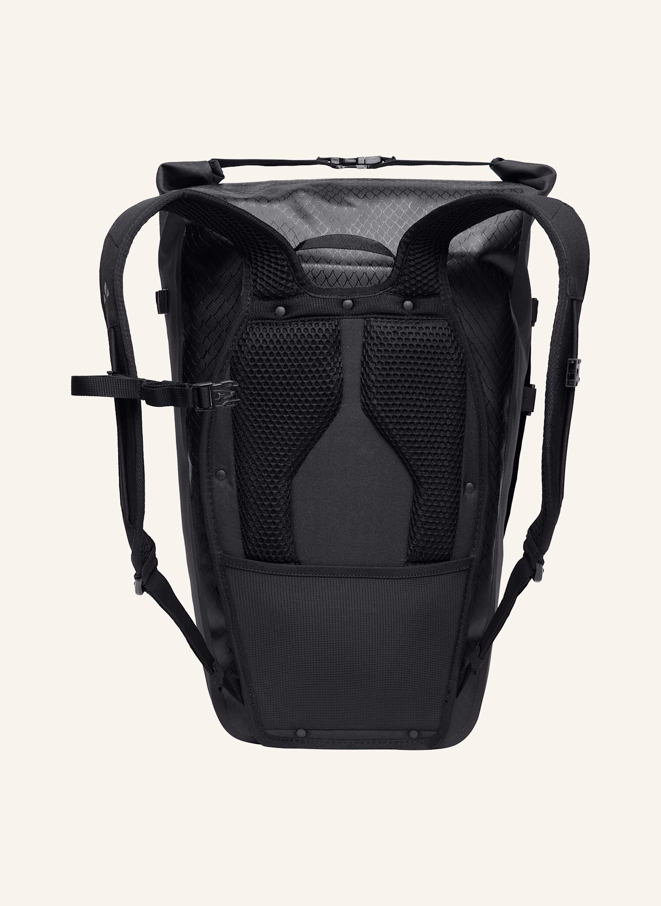 VAUDE Hinterradtasche AQUA TRANSFORMER 26: SCHWARZ