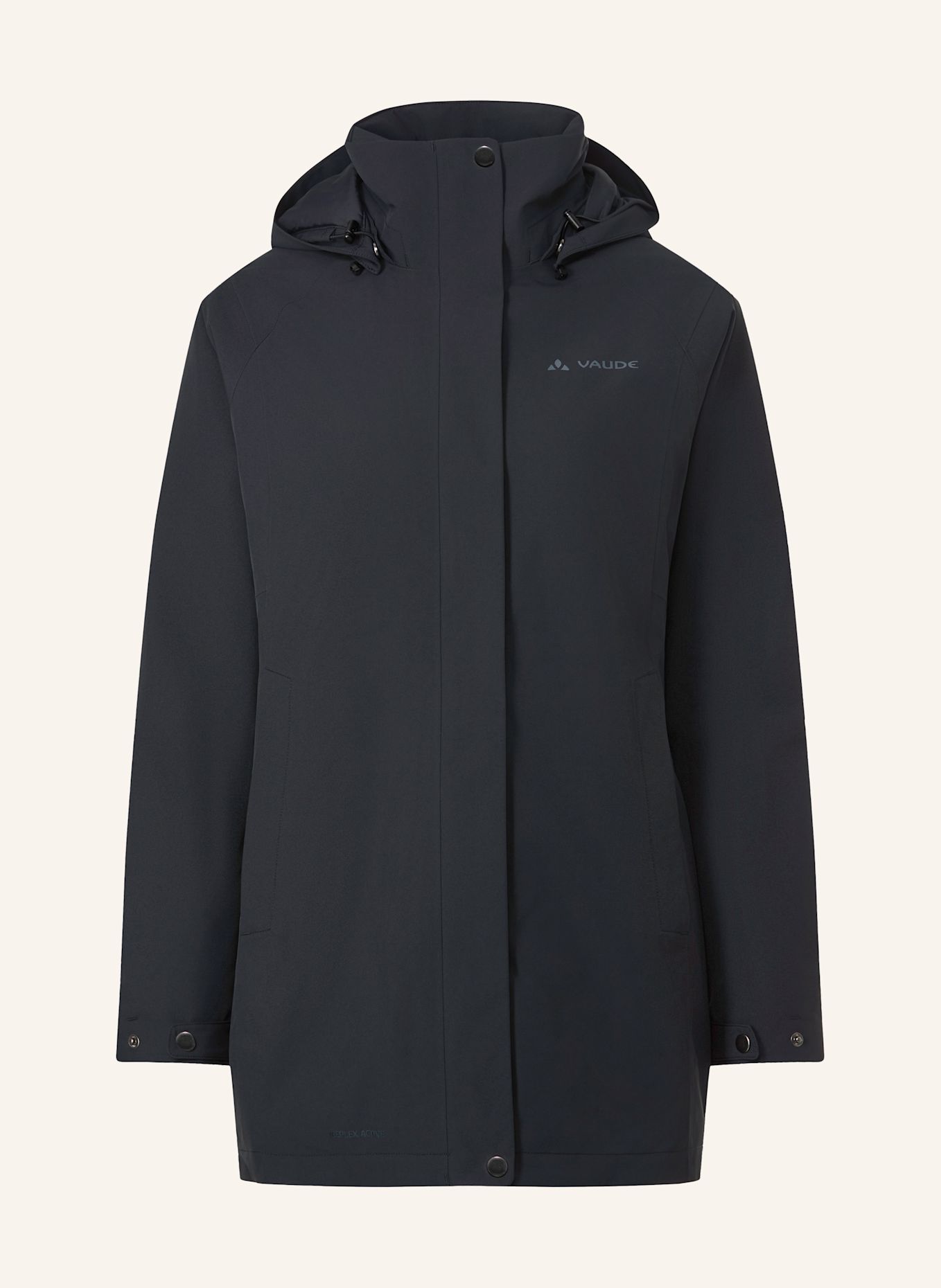 VAUDE Outdoor-Jacke W ABELIA COAT II: SCHWARZ