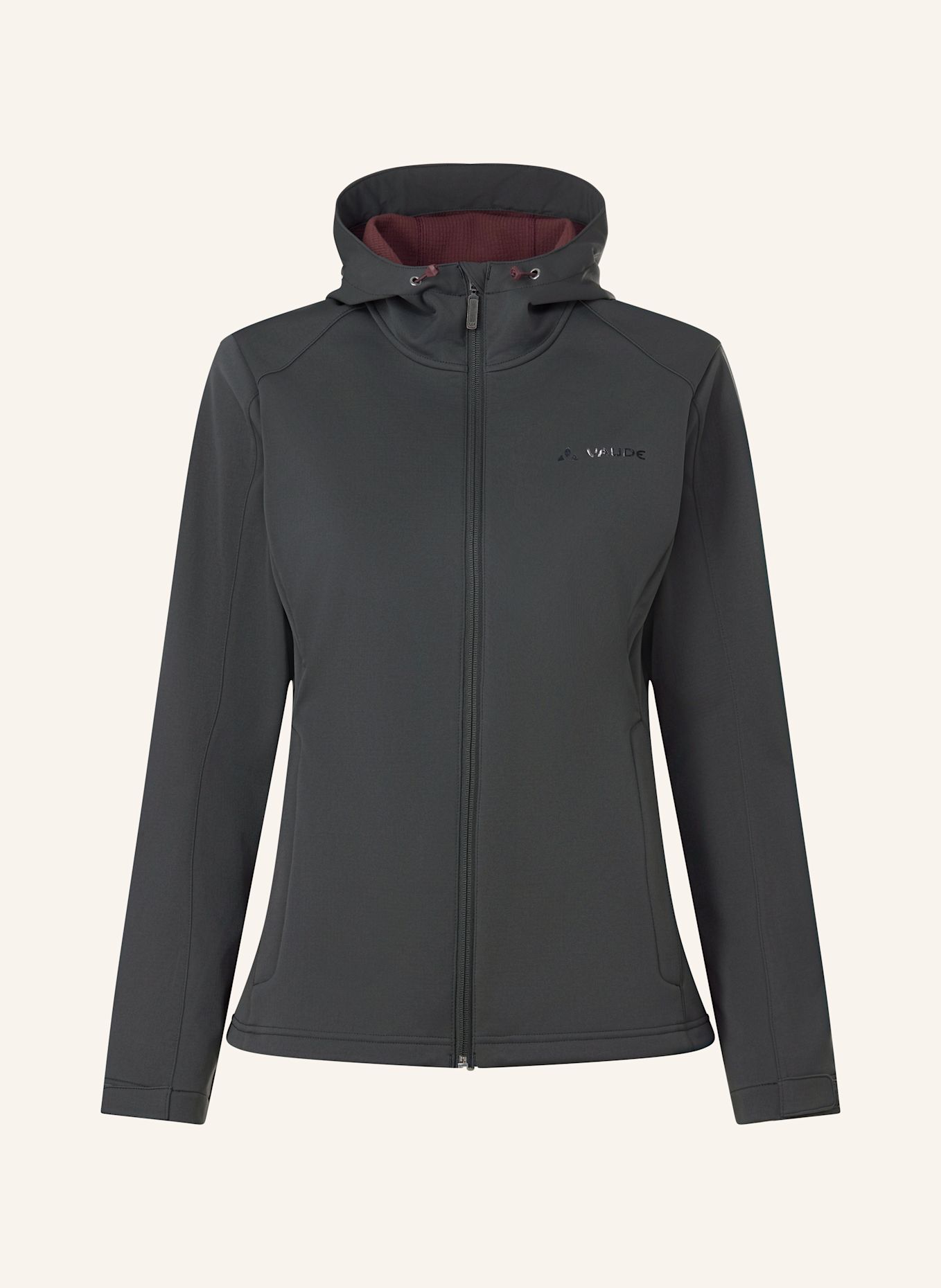 VAUDE Softshell-Jacke W MANANG SOFTSHELL JACKET: GRAU