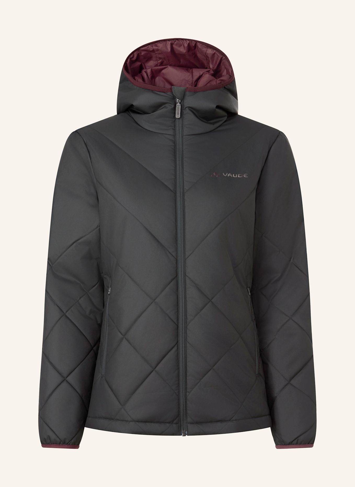 VAUDE Isolationsjacke W TESINO HOODED J II: GRAU