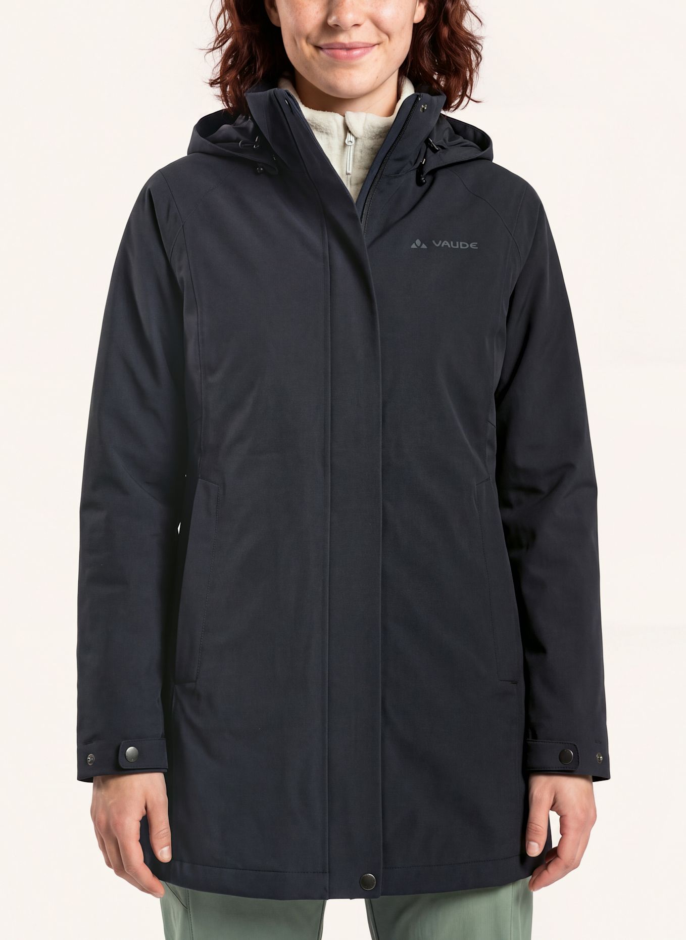 VAUDE Outdoor-Jacke W ABELIA COAT II: SCHWARZ