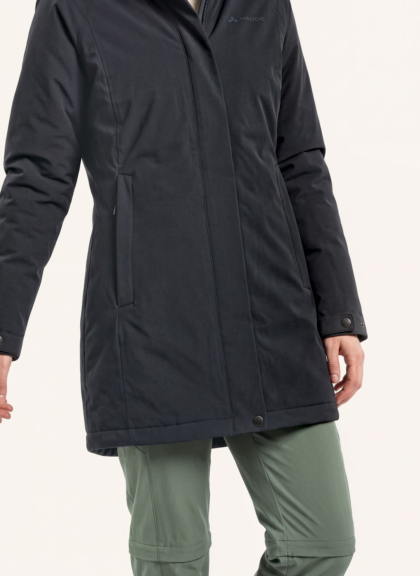 VAUDE Outdoor-Jacke W ABELIA COAT II: SCHWARZ