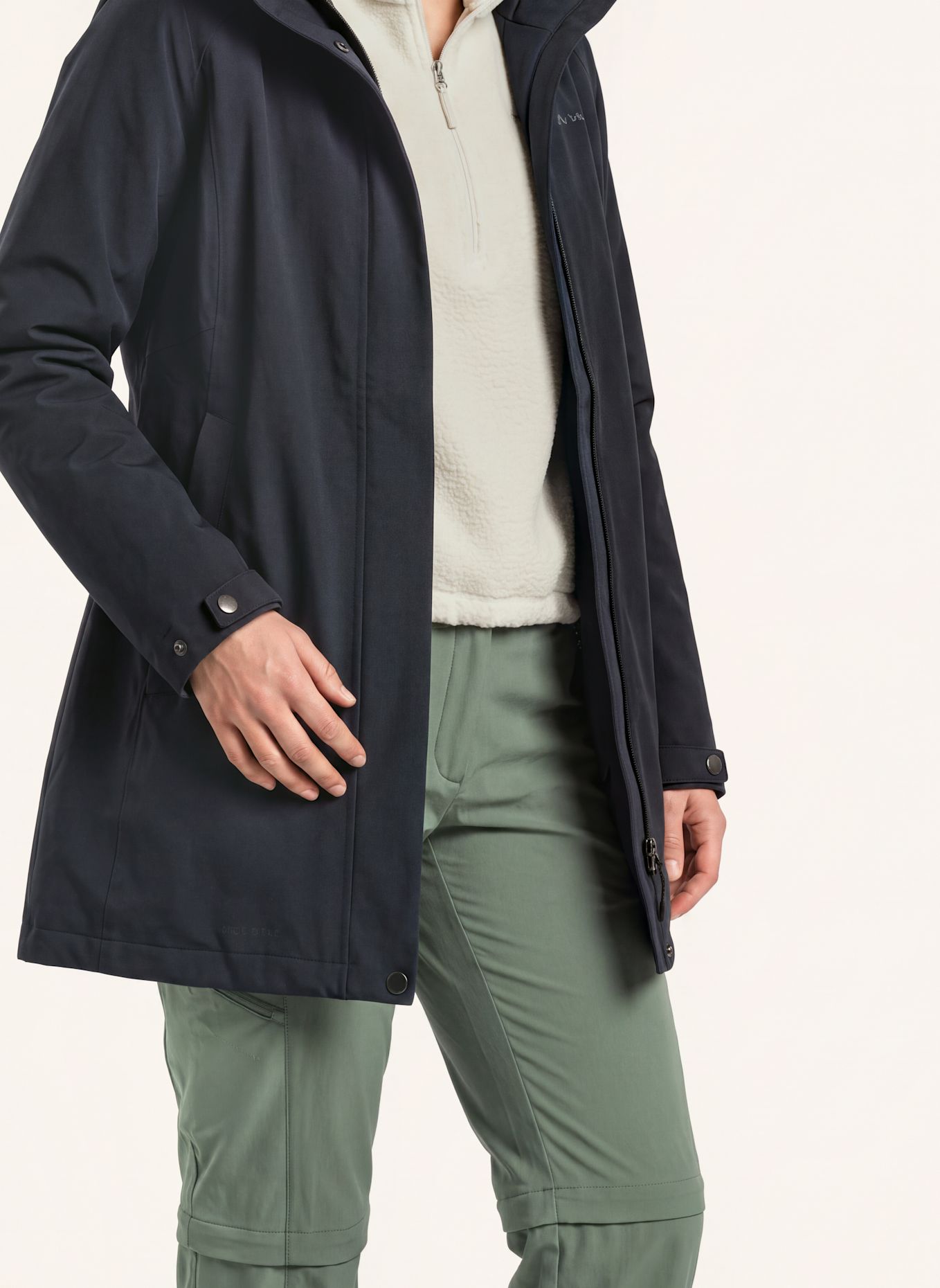 VAUDE Outdoor-Jacke W ABELIA COAT II: SCHWARZ