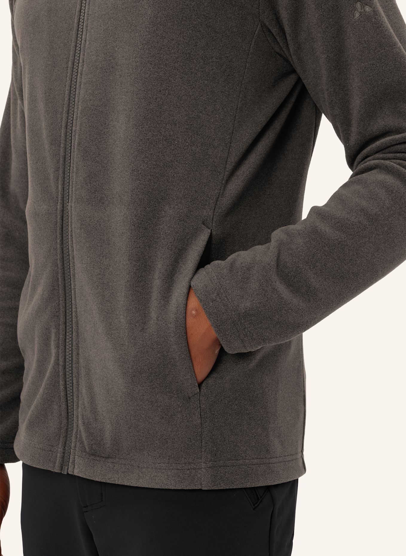 VAUDE Fleecejacke M TAMOR JACKET: BRAUN