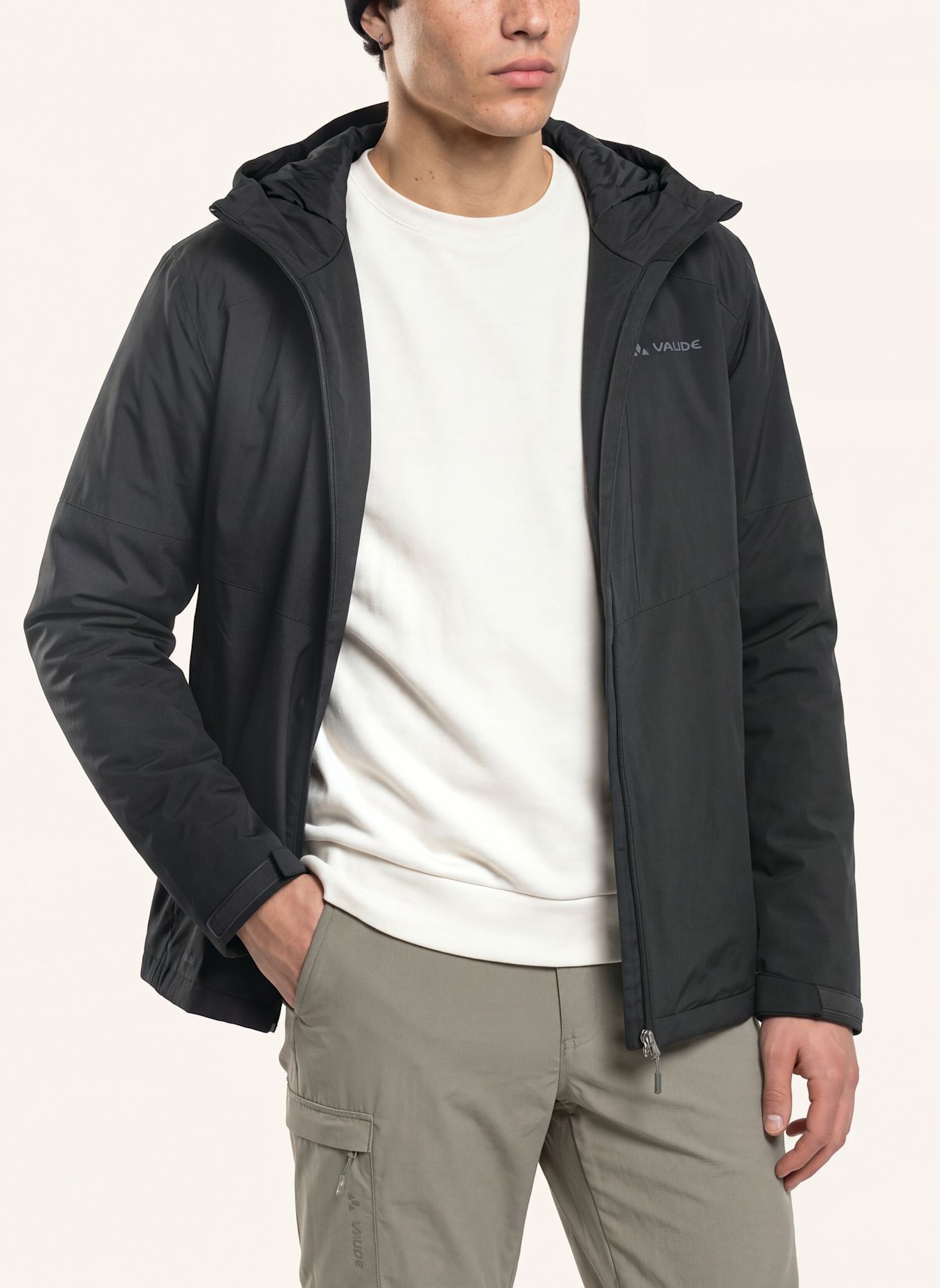 VAUDE Outdoor-Jacke M MORKON JACKET III: GRAU