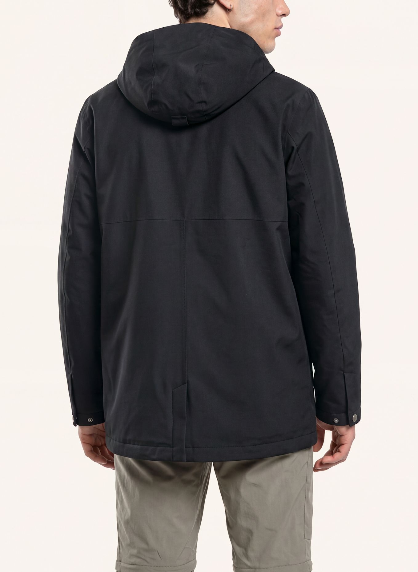 VAUDE Outdoor-Jacke M ABELIA PARKA II: SCHWARZ