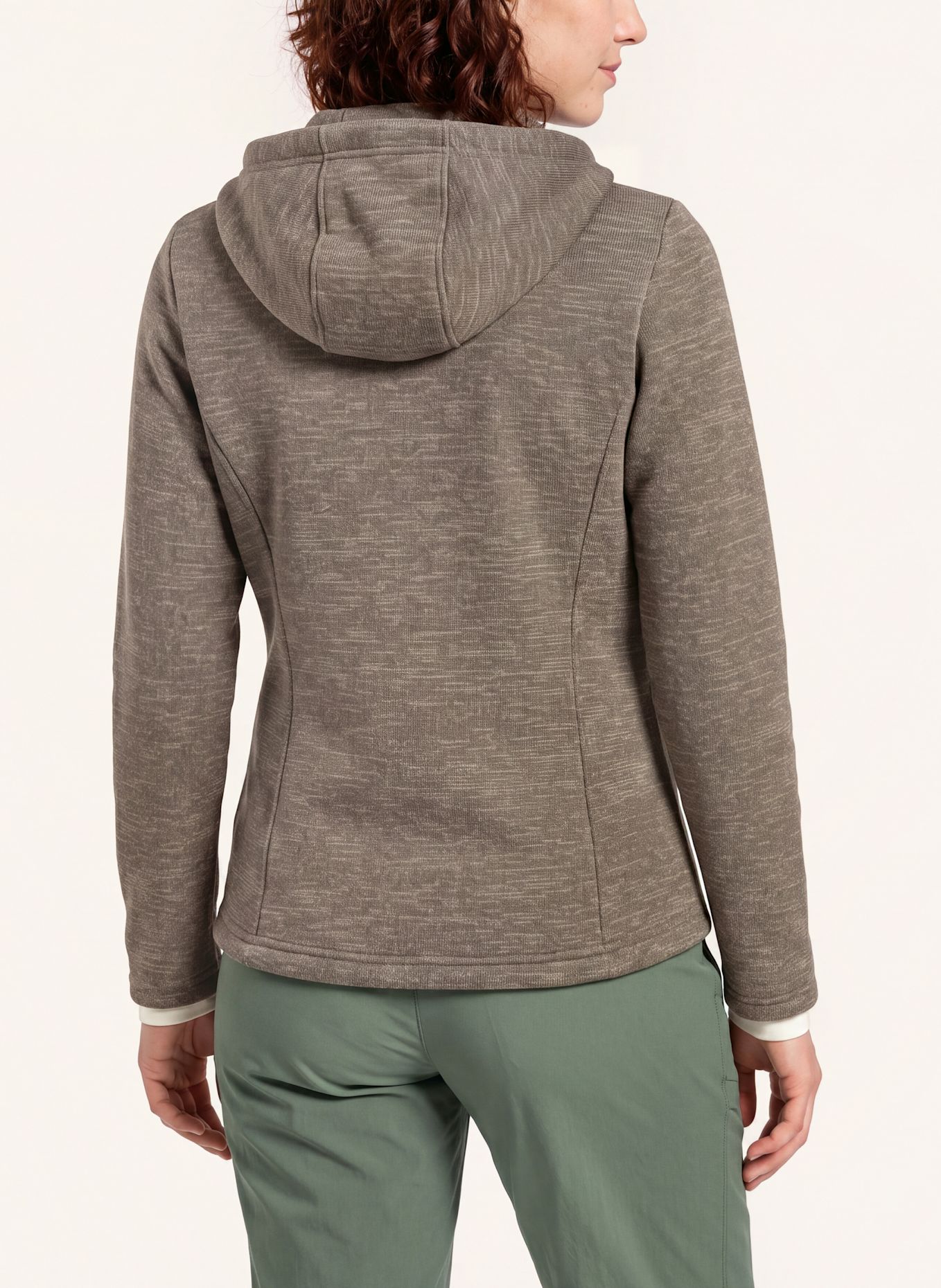 VAUDE Fleecejacke W TIKOMA HOODY JACKET II: BEIGE