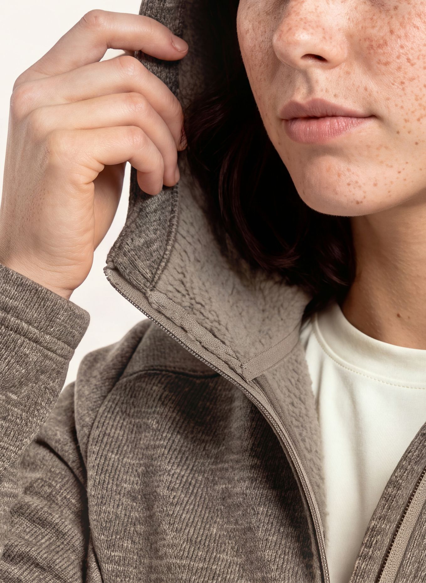 VAUDE Fleecejacke W TIKOMA HOODY JACKET II: BEIGE
