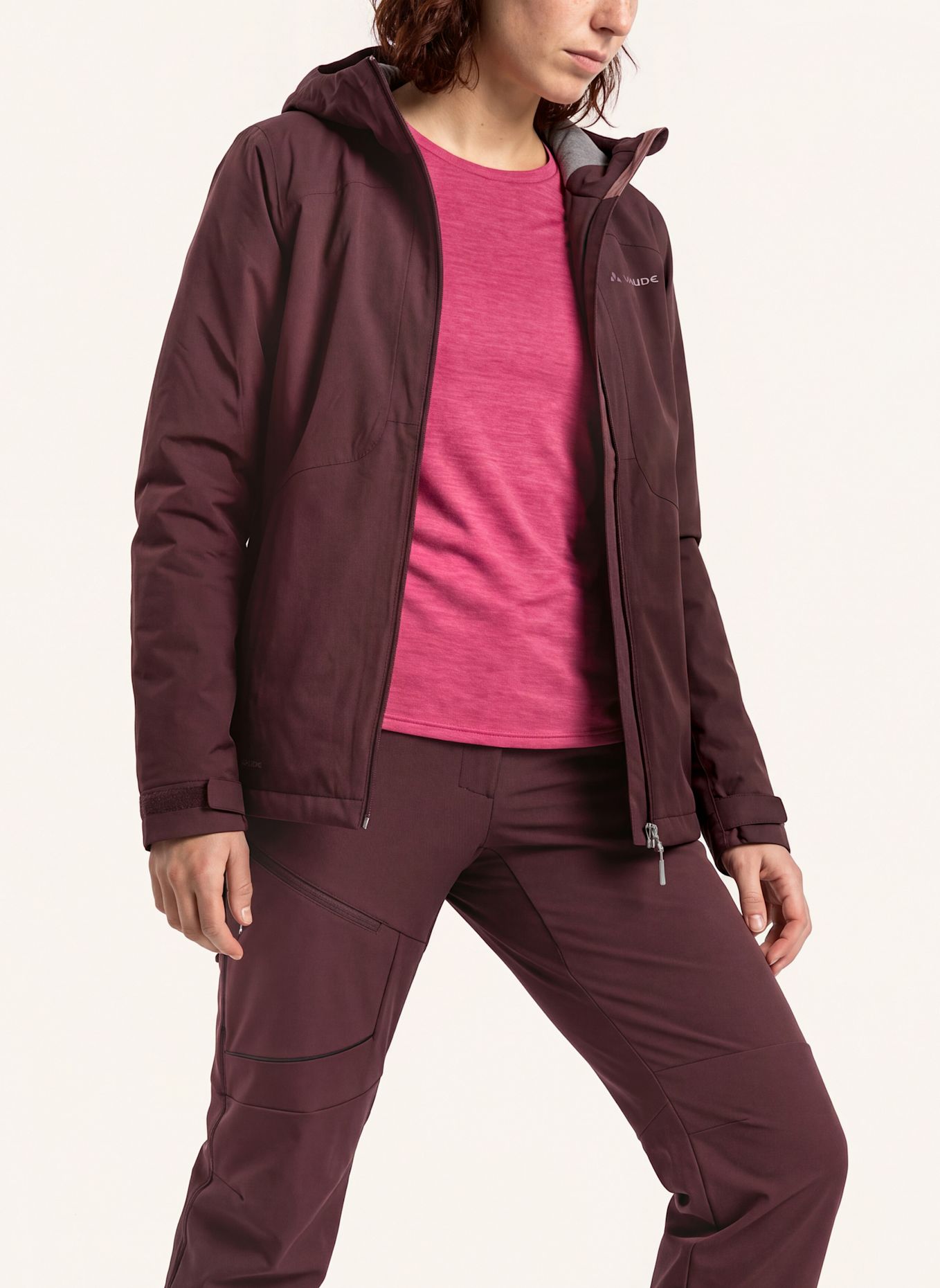 VAUDE Outdoor-Jacke W MORKON WOOL-LINED JKT: BEIGE