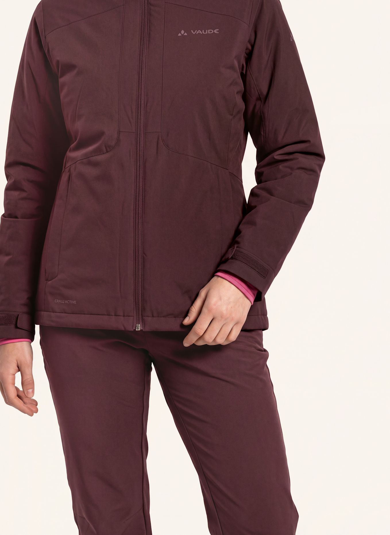 VAUDE Outdoor-Jacke W MORKON WOOL-LINED JKT: BEIGE