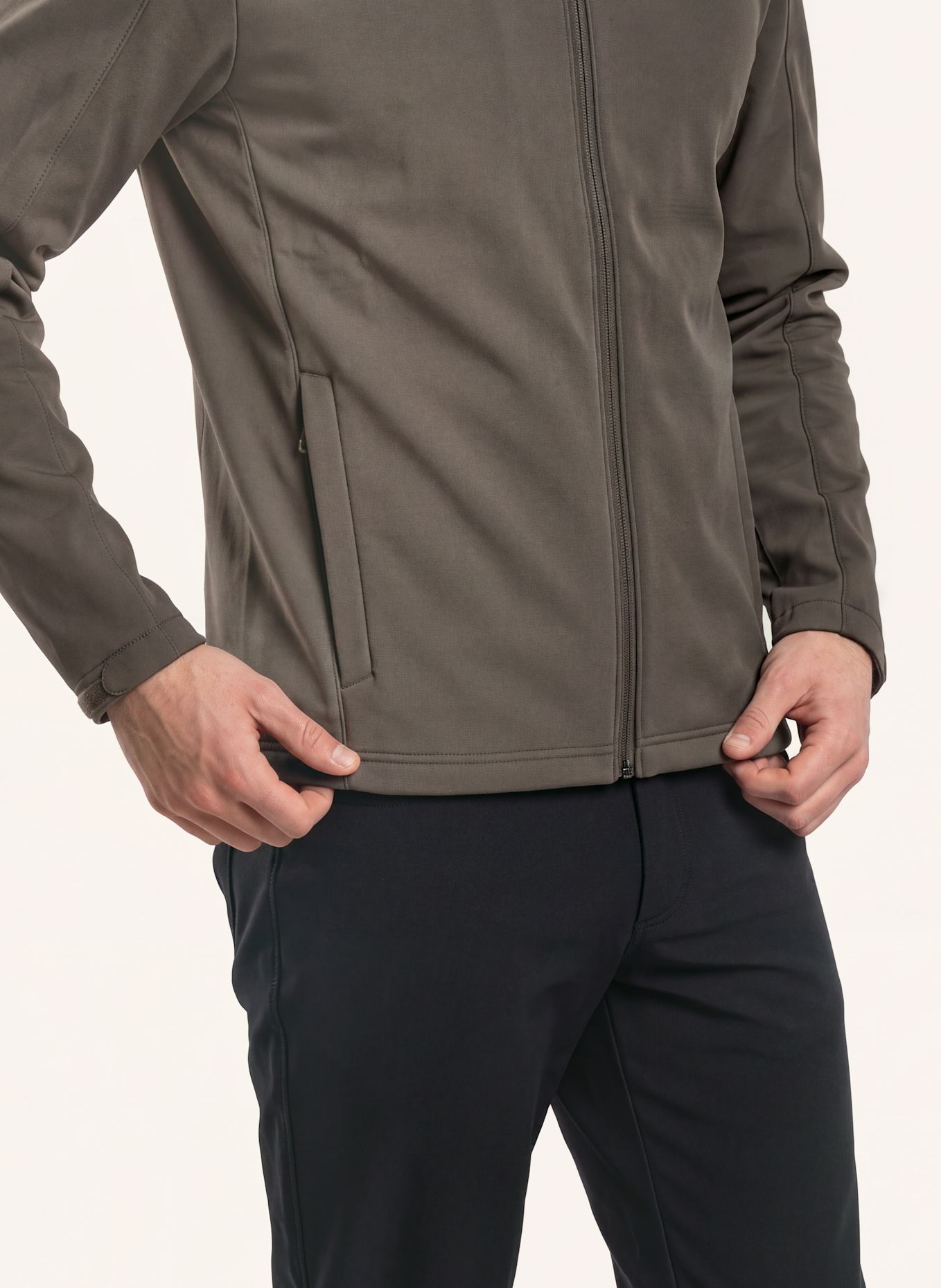 VAUDE Softshell-Jacke M MANANG SOFTSHELL JACKET: BRAUN