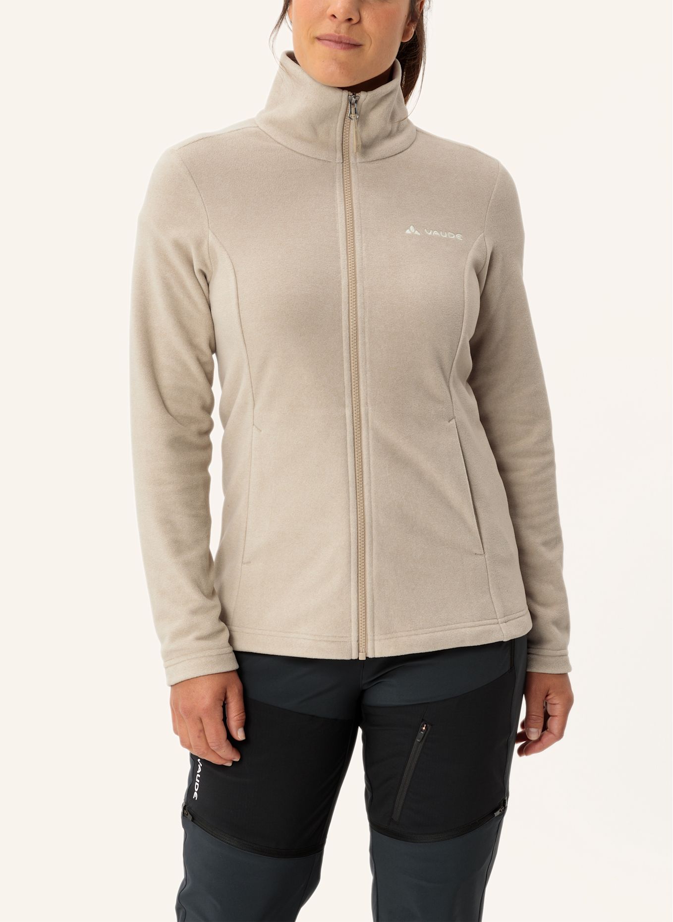 VAUDE Fleecejacke W TAMOR JACKET: BEIGE