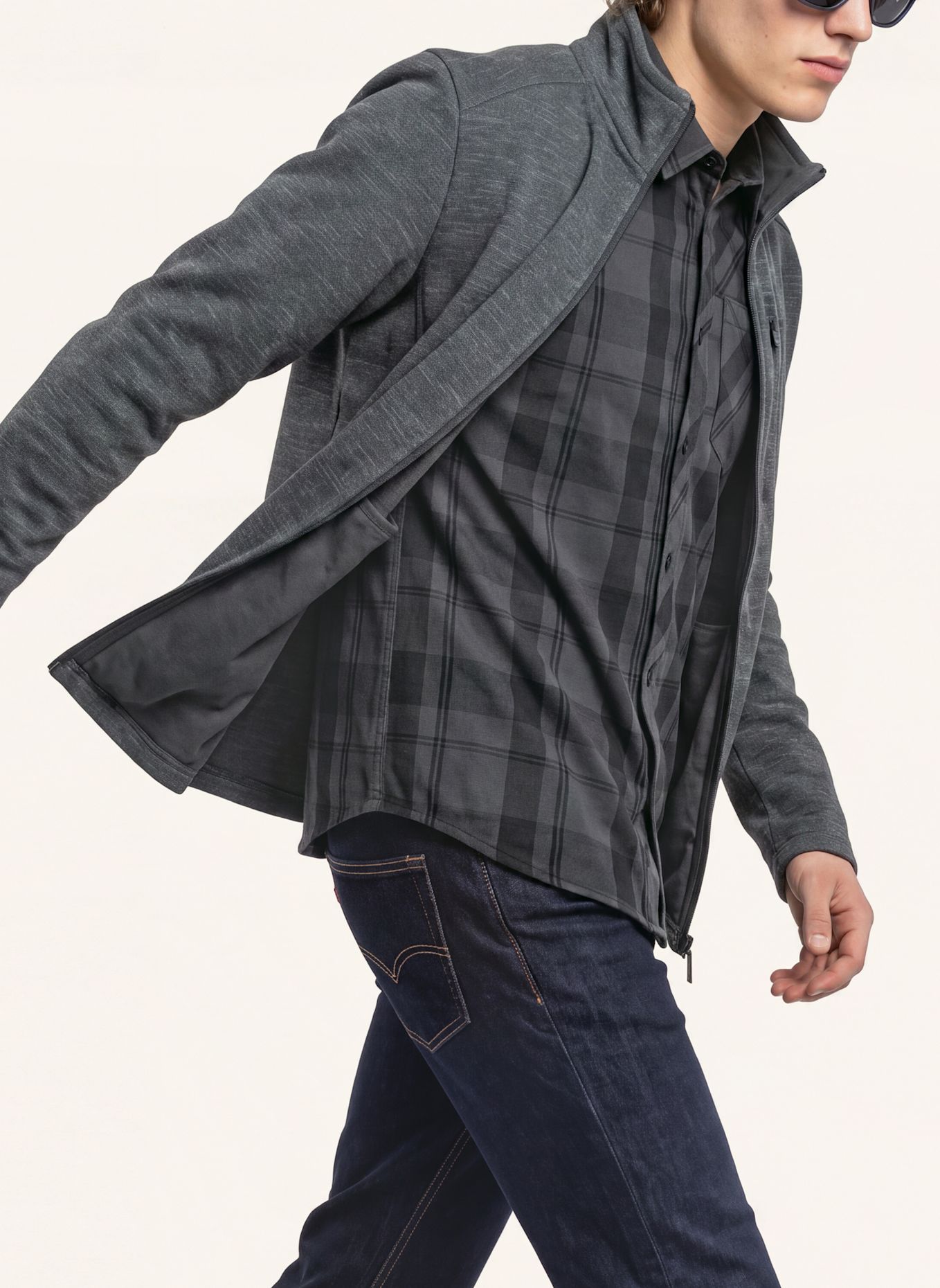 VAUDE Fleecejacke M TIKOMA FLEECE JACKET II: GRAU