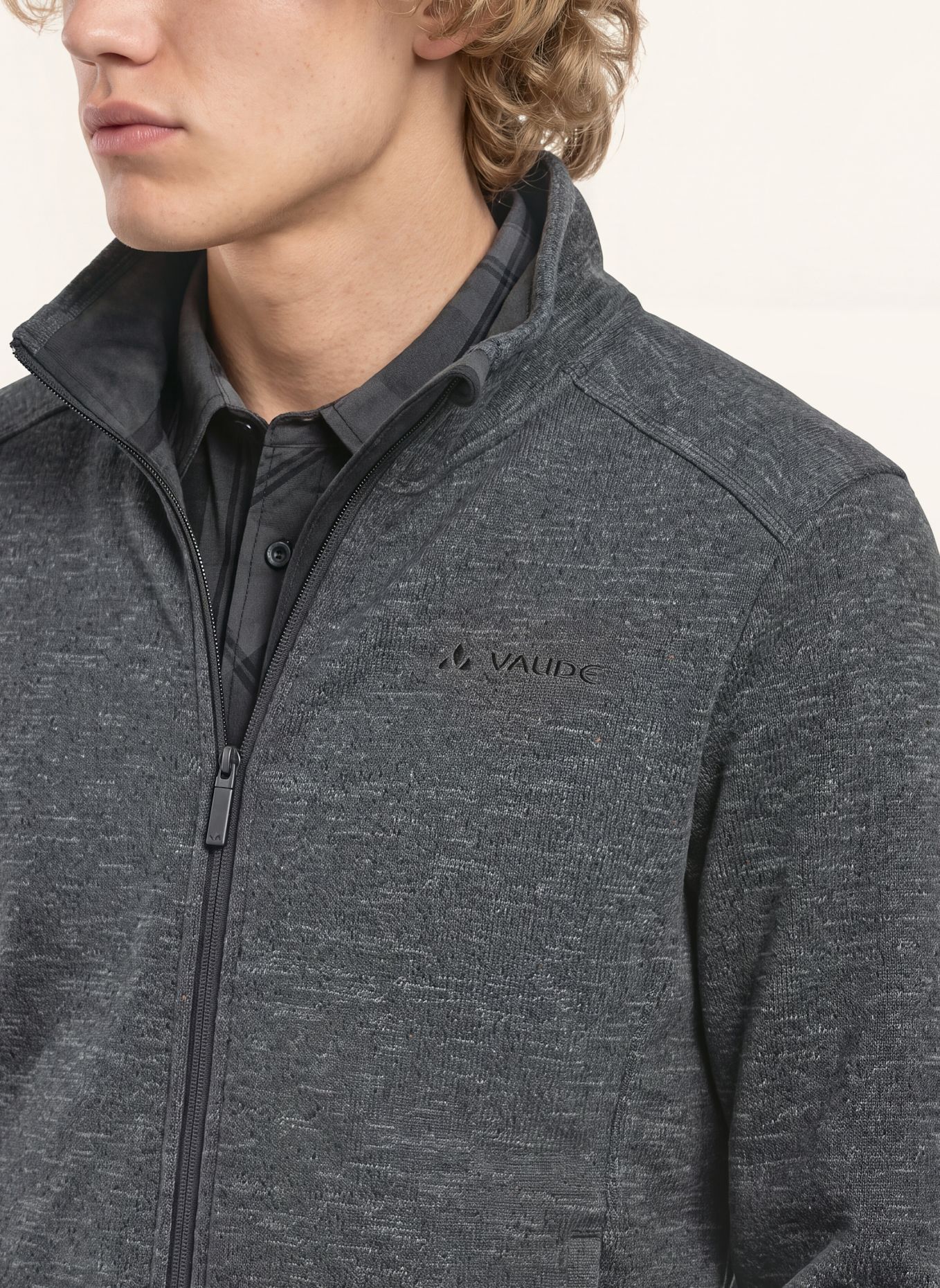 VAUDE Fleecejacke M TIKOMA FLEECE JACKET II: GRAU