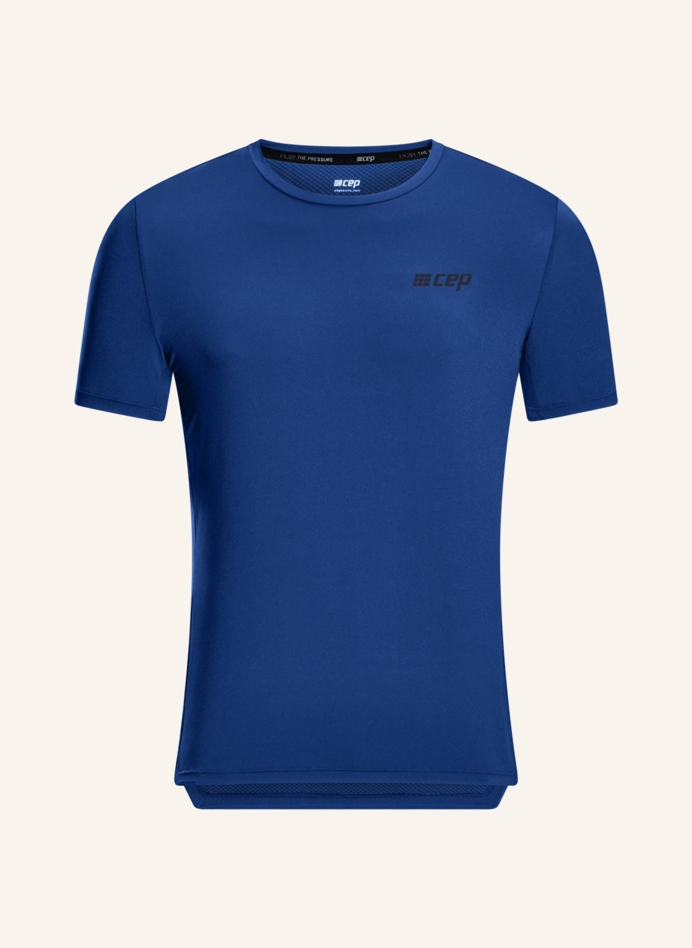 cep Laufshirt THE RUN SHORT SLEEVE, Farbe: DUNKELBLAU (Bild 1)