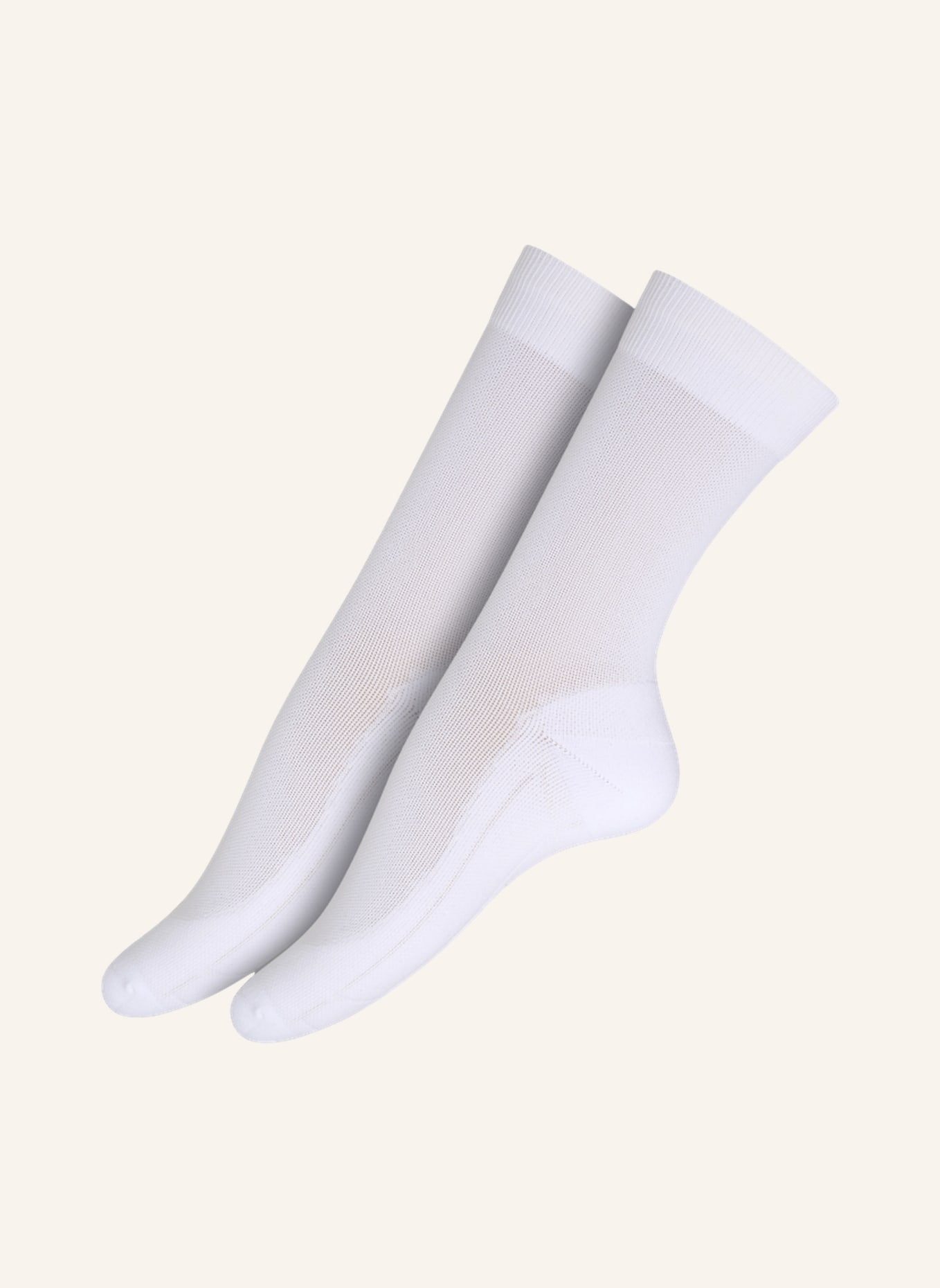 ITEM m6 2er-Pack Socken SNEAKER COTTON CONSCIOUS PIQUE mit Kompression, Farbe: WEISS (Bild 1)