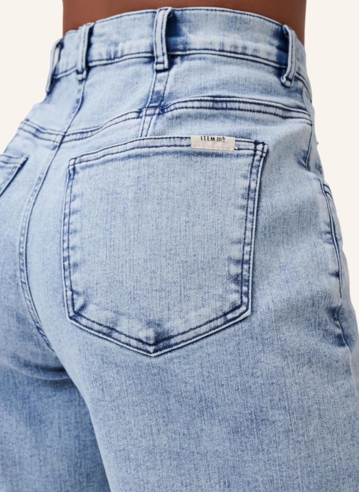 ITEM m6 Mom Jeans RELAXED HIGH RISE DENIM, Farbe: HELLBLAU (Bild 6)