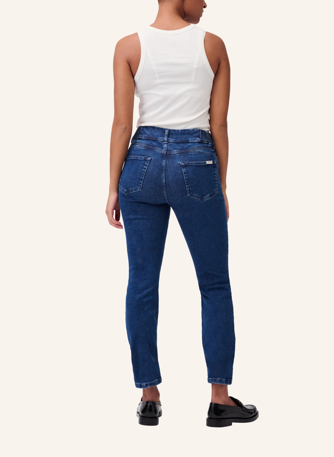 ITEM m6 Jeans SLIM HIGH RISE DENIM mit Shaping-Effekt, Farbe: BLAU (Bild 2)