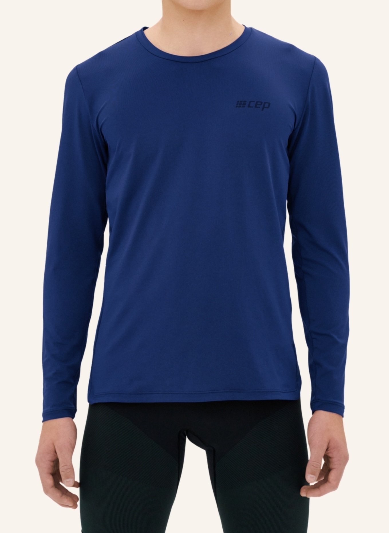 cep Laufshirt THE RUN LONG SLEEVE, Farbe: DUNKELBLAU (Bild 3)