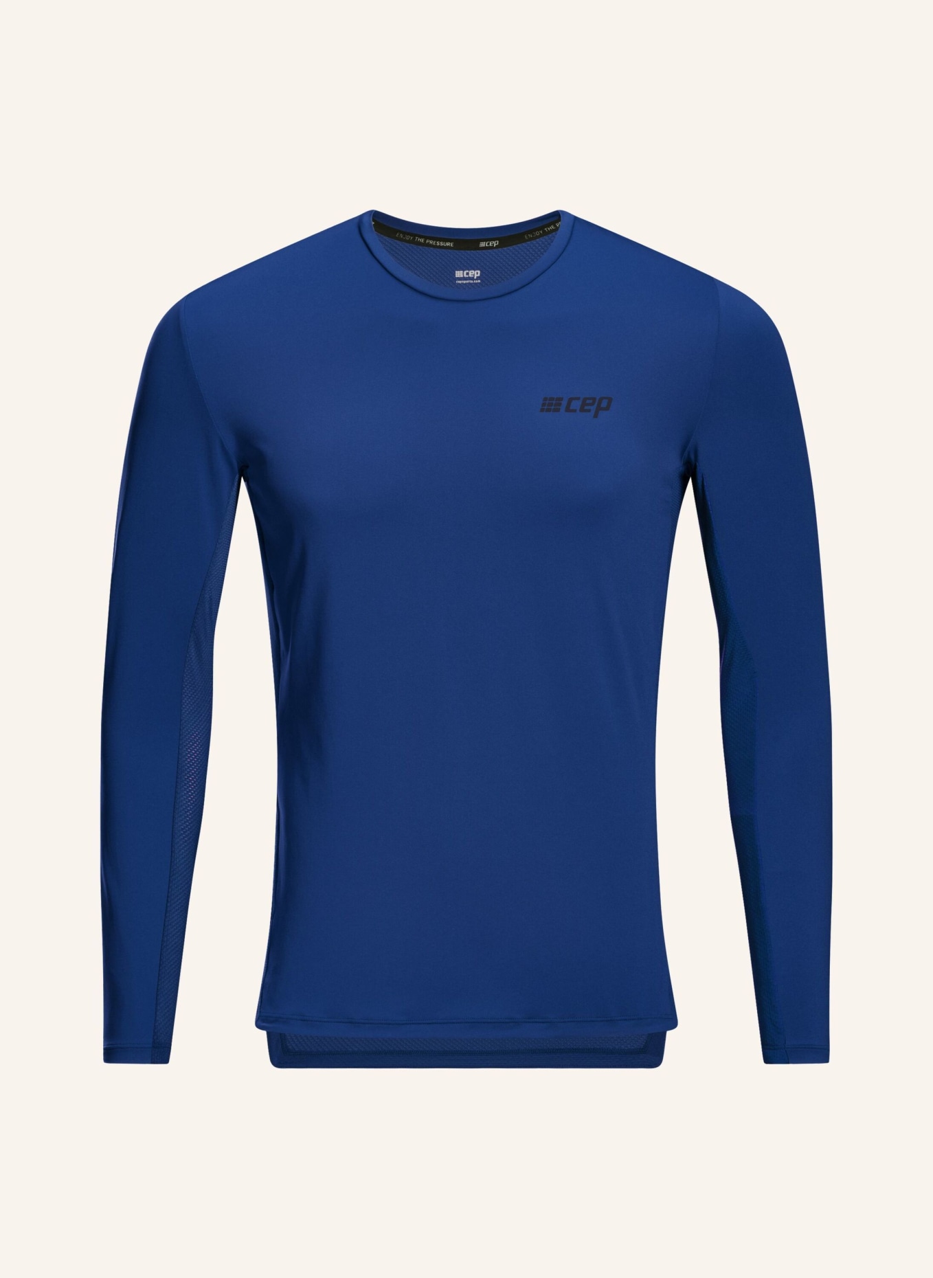 cep Laufshirt THE RUN LONG SLEEVE, Farbe: DUNKELBLAU (Bild 1)