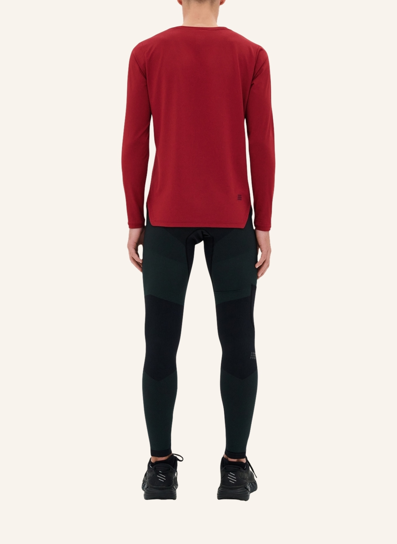 cep Tights THE RUN SEAMLESS mit Kompression, Farbe: SCHWARZ (Bild 5)