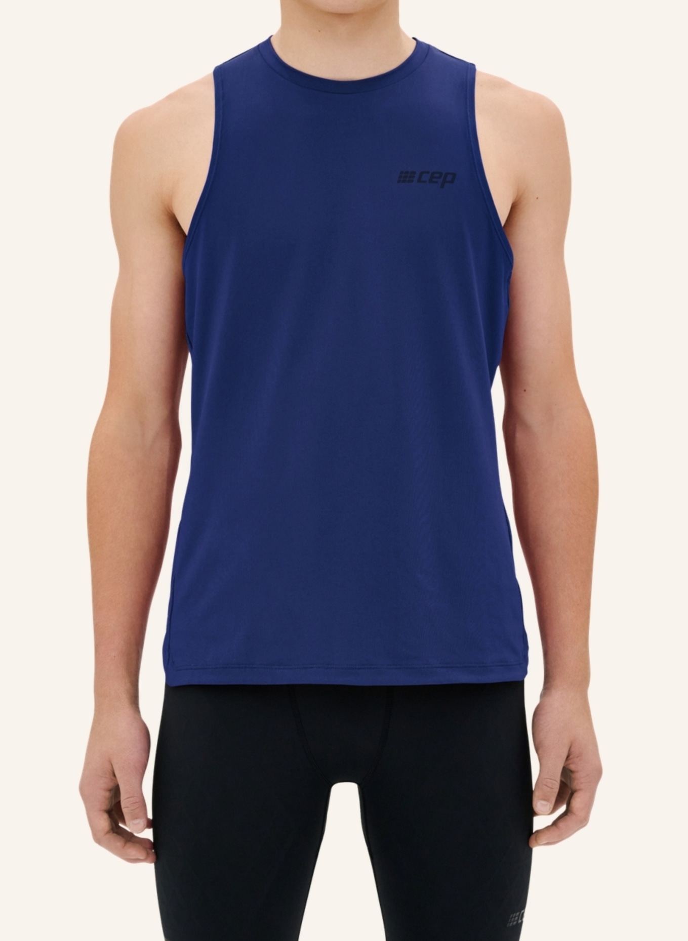 cep Tanktop THE RUN: DUNKELBLAU