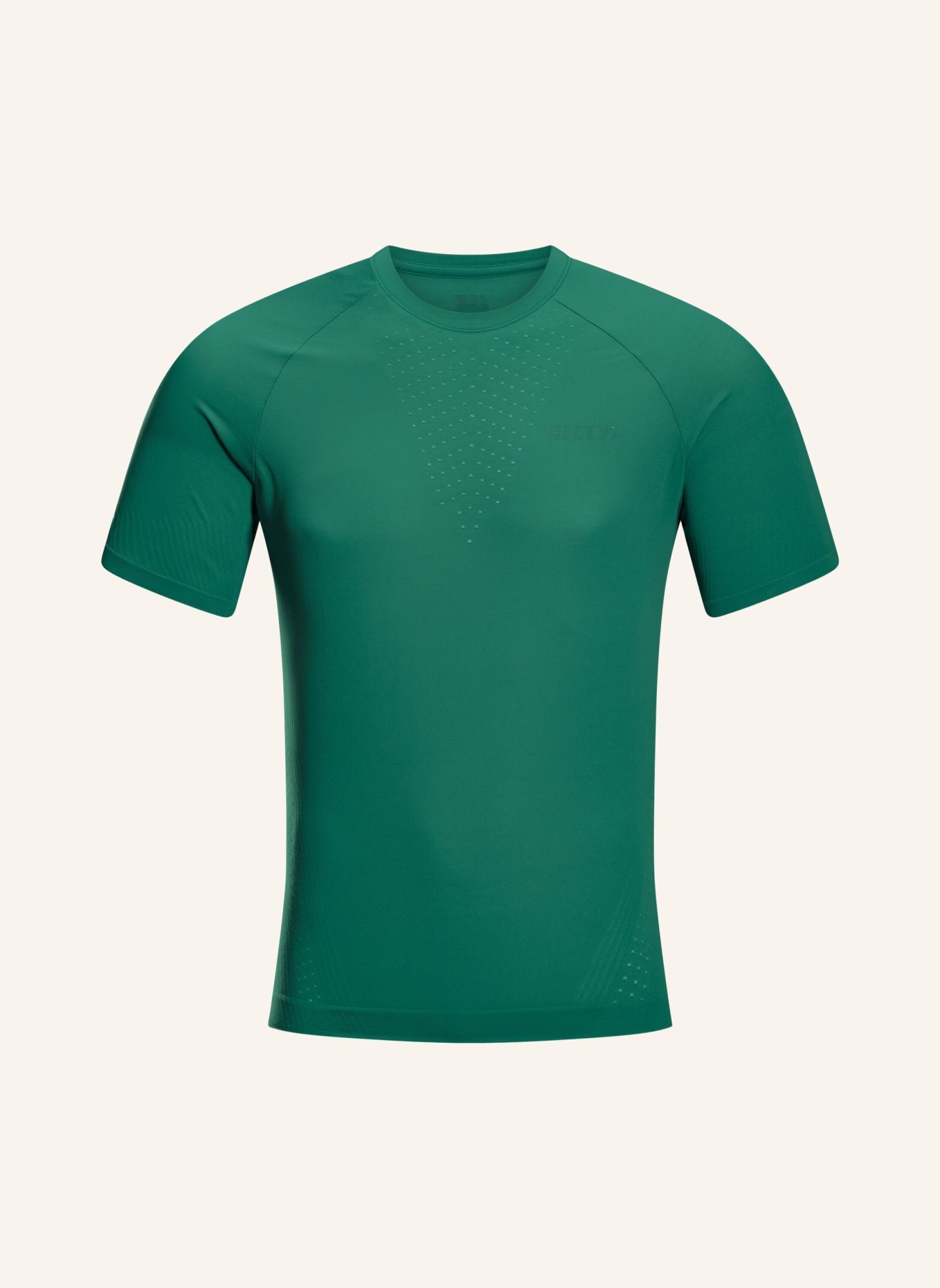 cep Laufshirt ULTRALIGHT SHORT SLEEVE, Farbe: GRÜN (Bild 1)