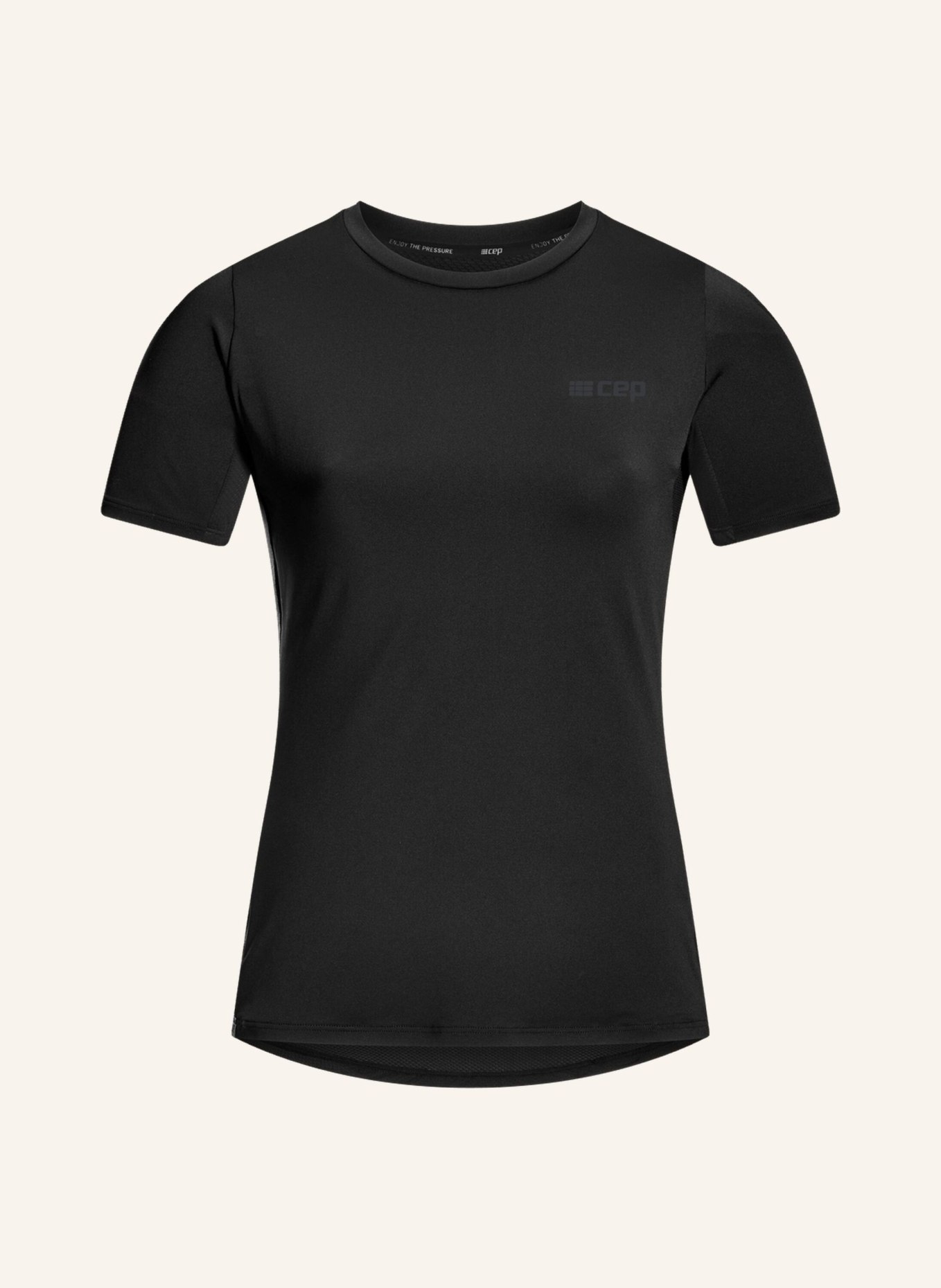 cep Laufshirt THE RUN SHORT SLEEVE, Farbe: SCHWARZ (Bild 1)