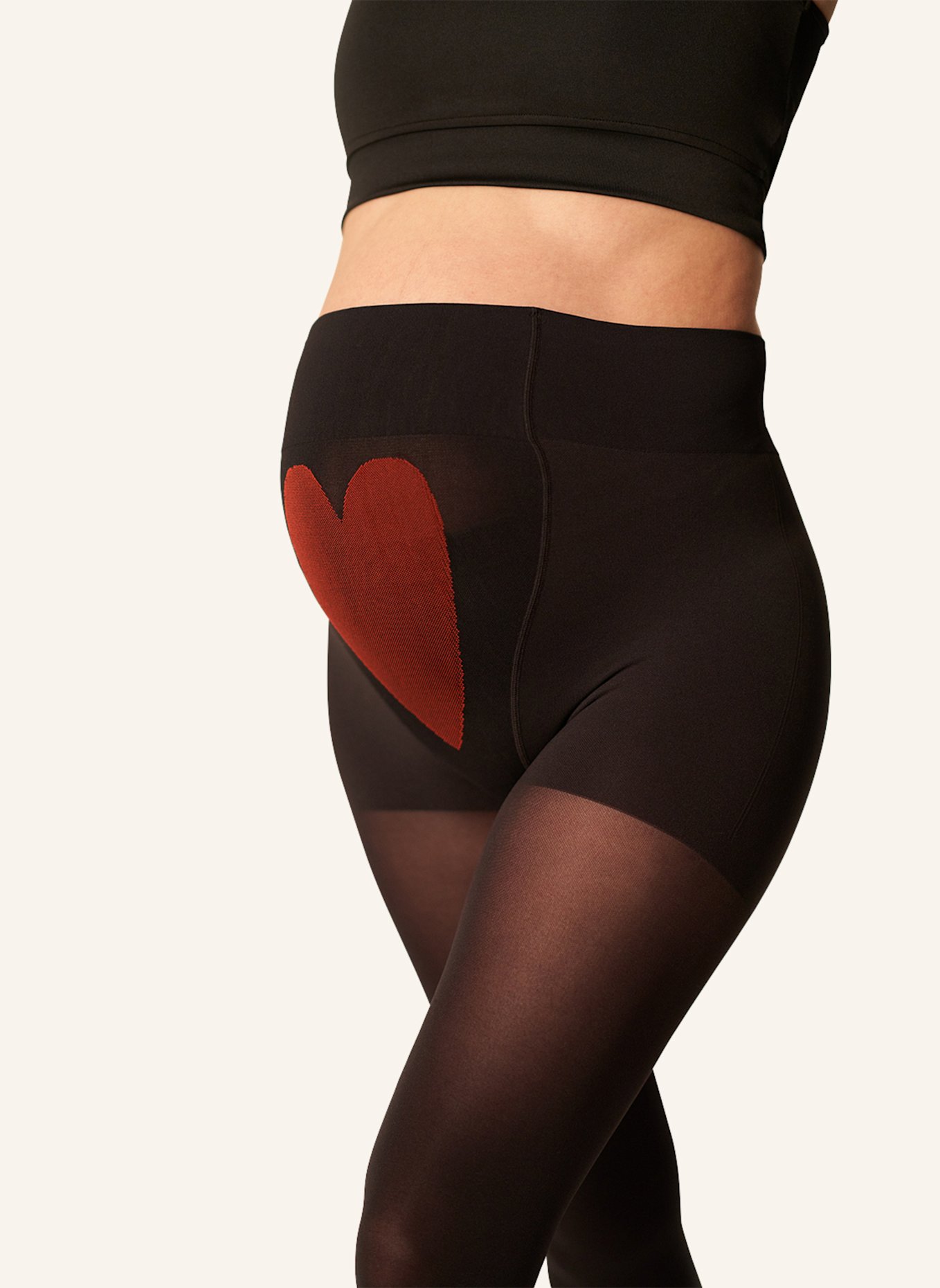 ITEM m6 Feinstrumpf-Leggings MAMA 50 mit Kompression, Farbe: SCHWARZ (Bild 2)