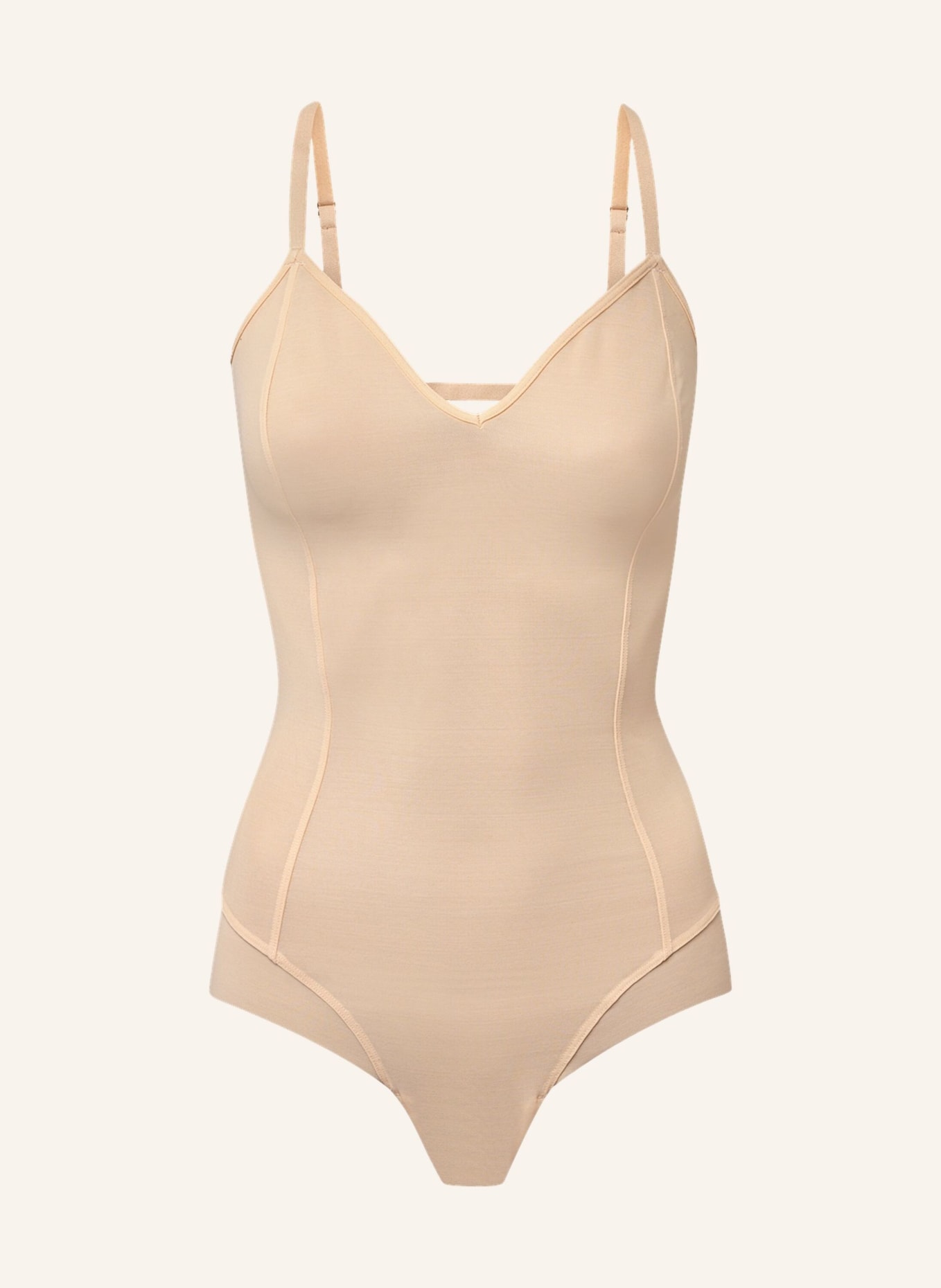 ITEM m6 Shape-Body ALL MESH mit Rückenausschnitt, Farbe: BEIGE (Bild 3)